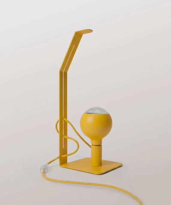 lampada da tavolo il Filotto Koso Lucia giallo